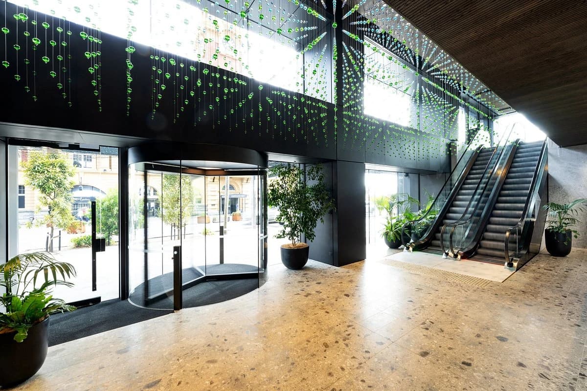 Hotel entrance