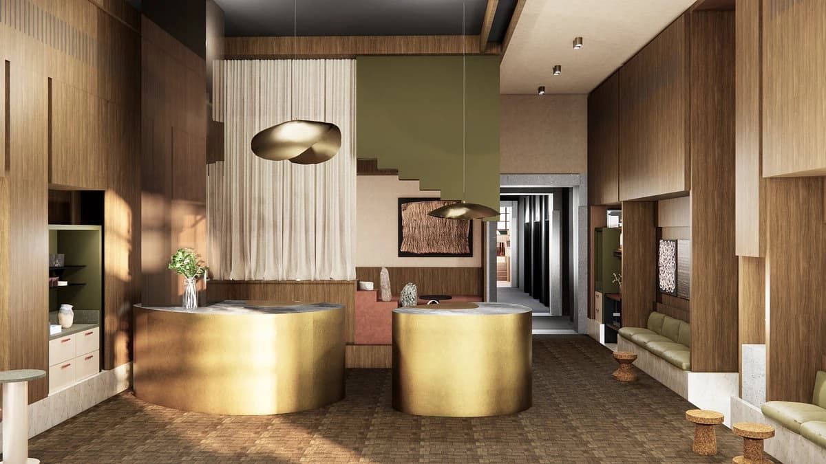 Hotel lobby