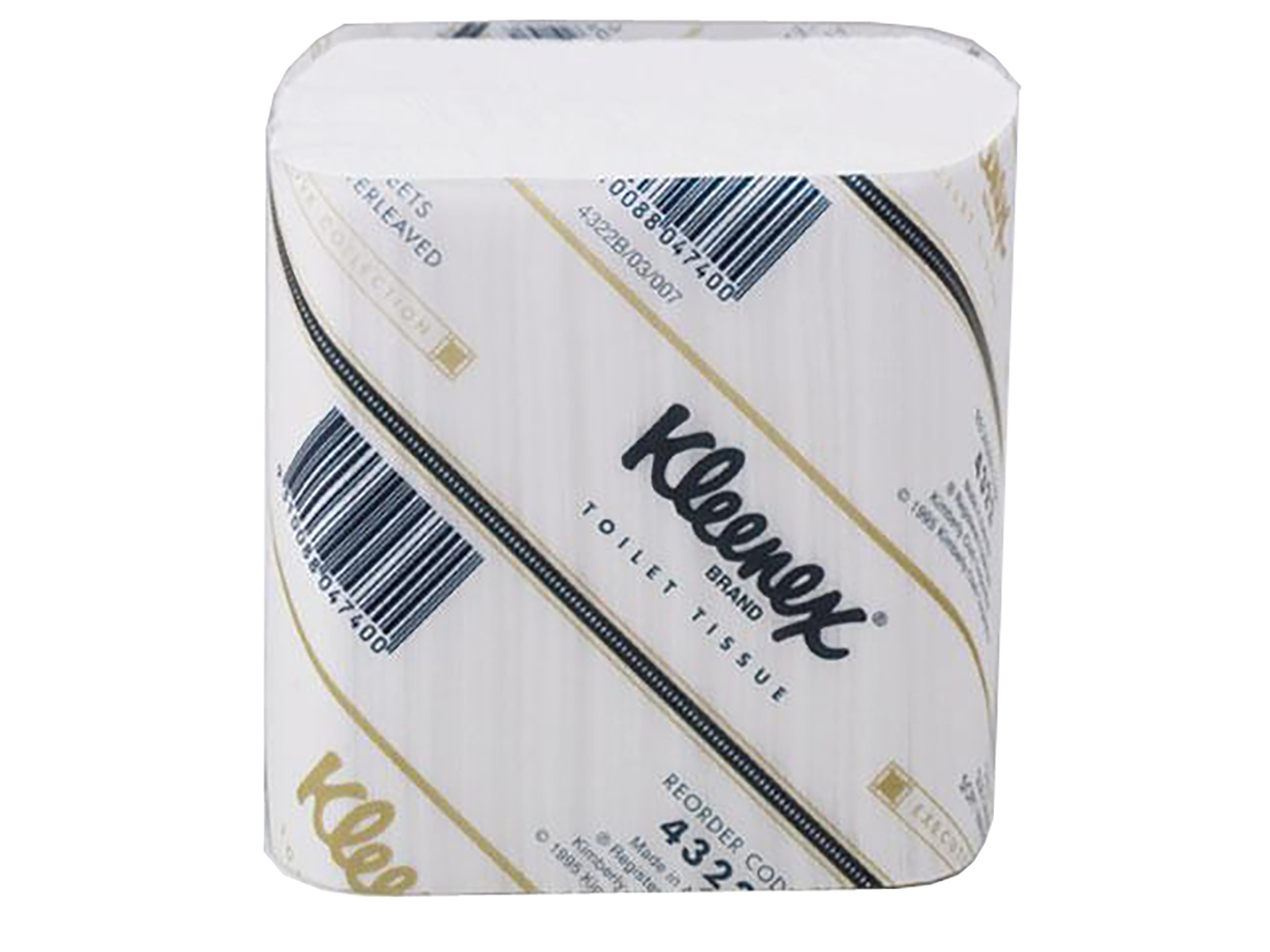 Kleenex Interleaved Toilet Tissue 2 ply, 250 Sheets/Pack, 36 Packs/CTN