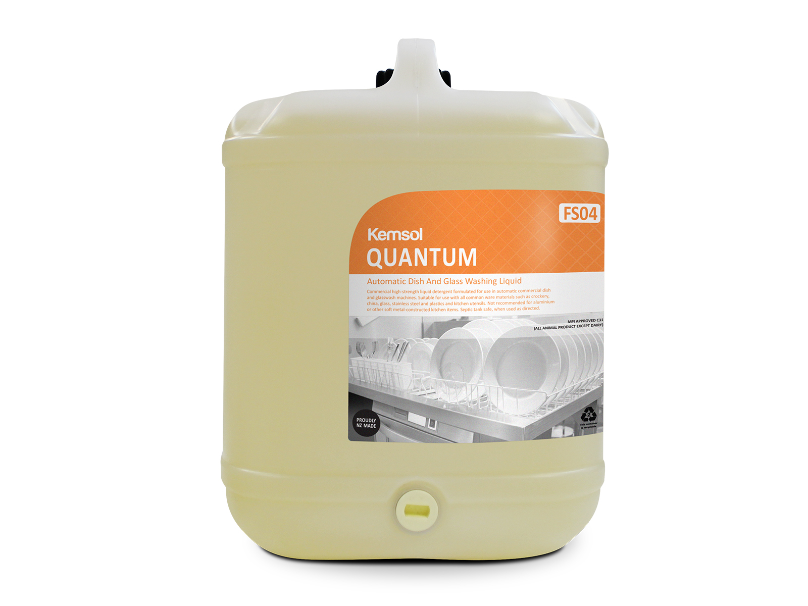 Quantum Auto Dish & Glass Washing Liquid 20L [DG8] Astro