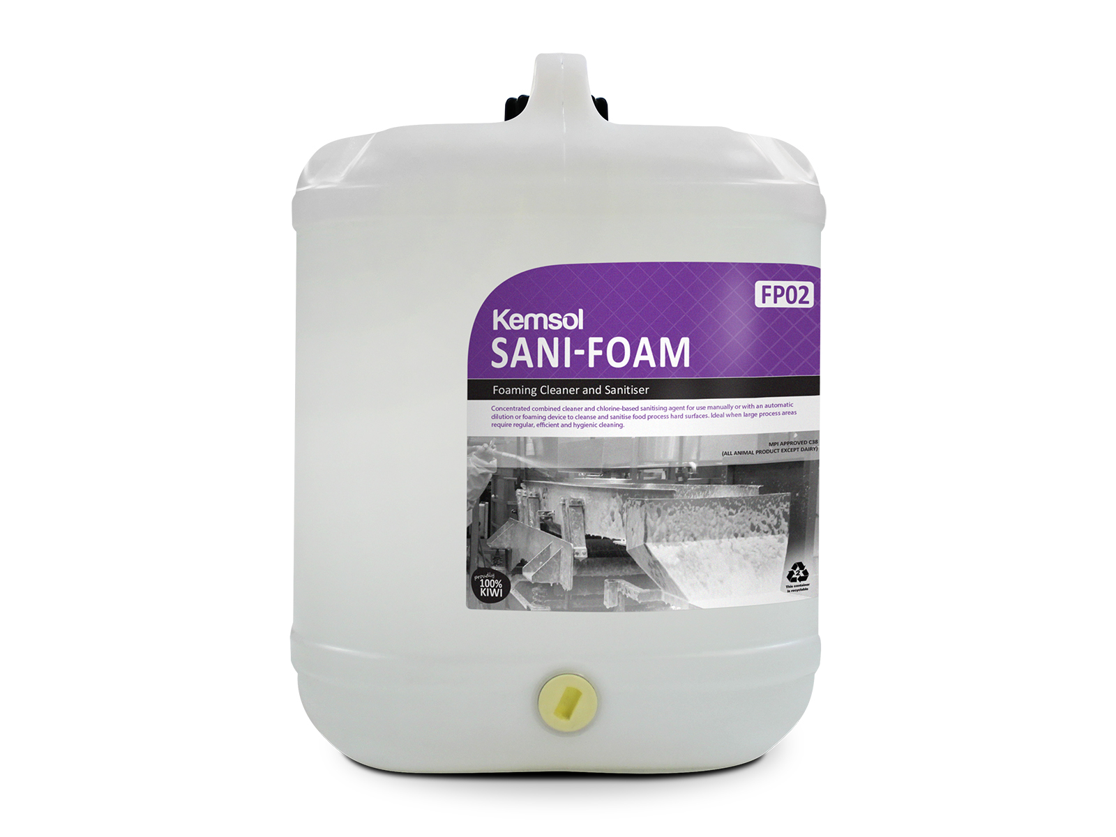 Sanifoam - Foaming Sanitiser/Cleaner 20L [DG-8] | Astro Hospitality Ltd