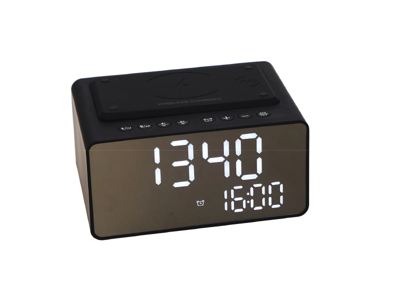JVD Wave Bluetooth alarm clock with Wireless charging Astro