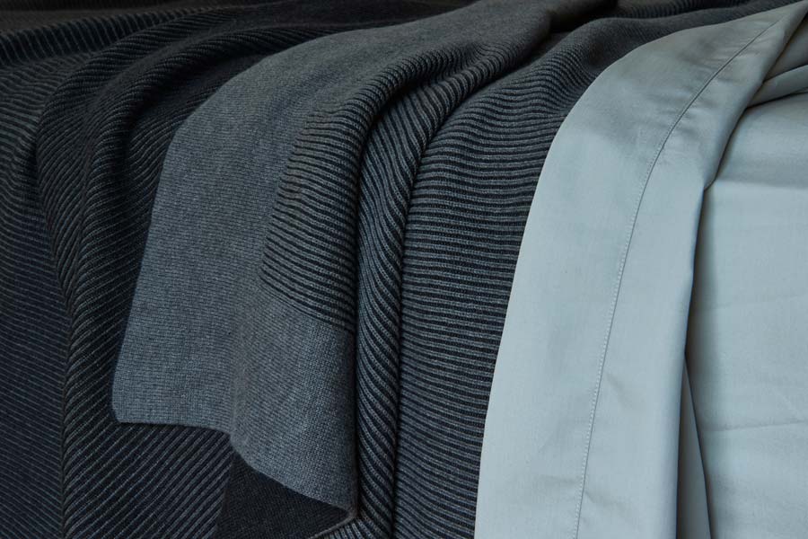 Bemboka Reversible Rib Cotton Throws Astro Hospitality Ltd