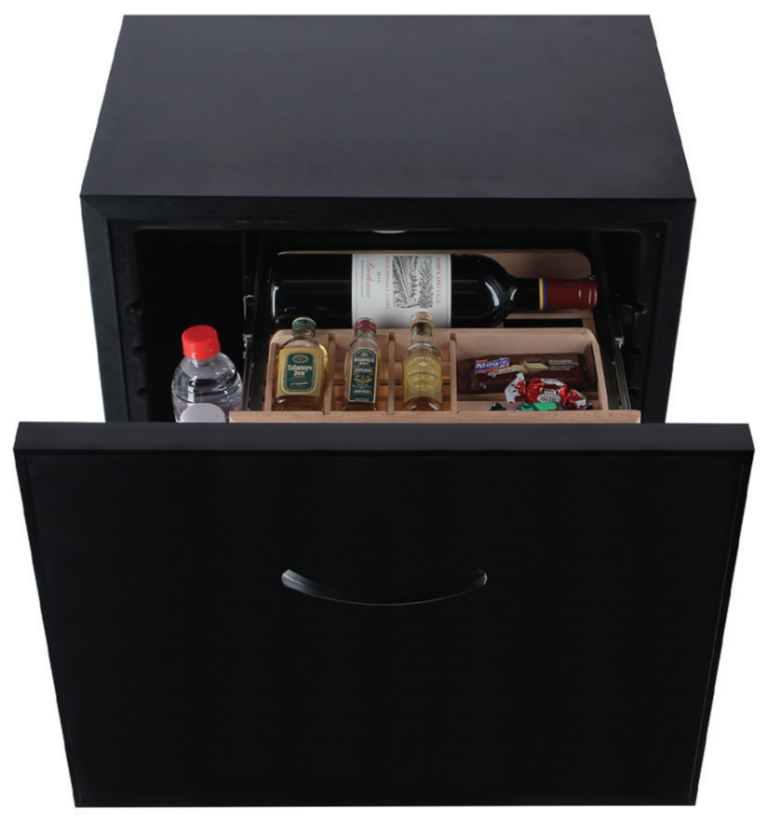JVD ThermoElectric Drawer Minibar 50 Litres Black Astro Hospitality