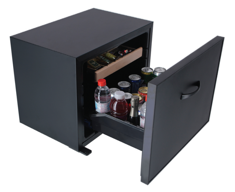 JVD ThermoElectric Drawer Minibar 50 Litres Black Astro Hospitality