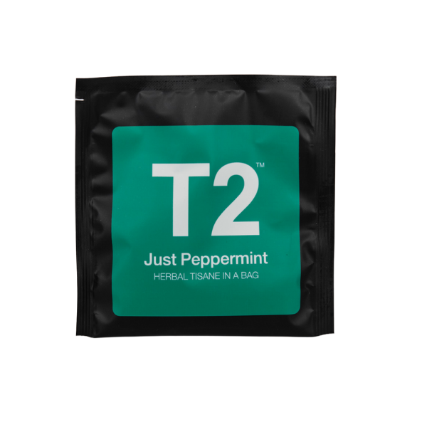 T2 Tea Just Peppermint Individually Wrapped Tea Bag 100pk Astro