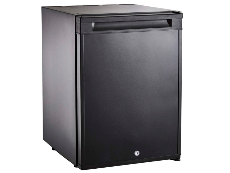 JVD 40L Solid Door Minibar Fridge Black Astro