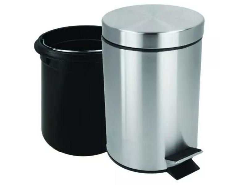 JVD Soft Close Pedal Bin 5 Litre Stainless Steel | Astro Hospitality