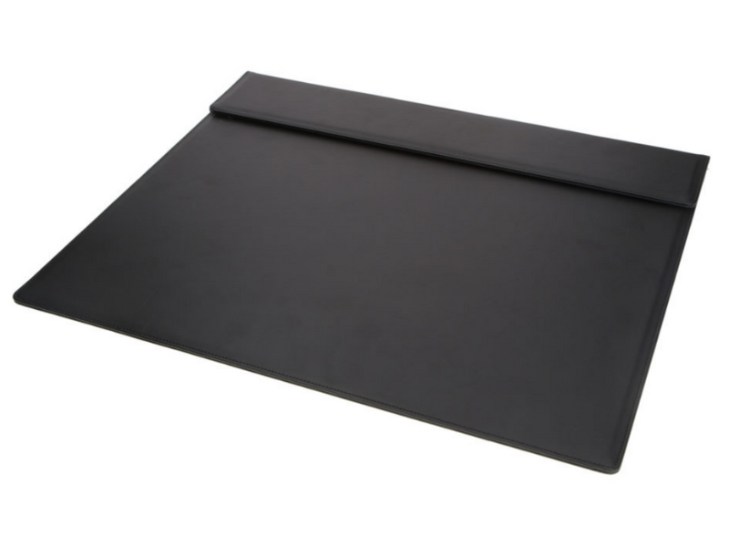 Charme Desk Pad, Black Leatherette Astro Hospitality Ltd