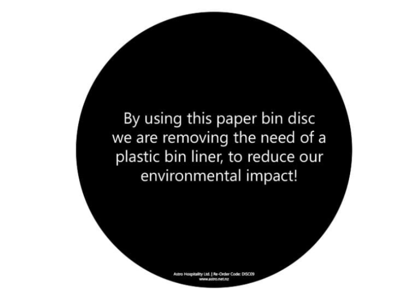 Paper Bin Liner for Rubbish/Recycling Bin 220 mm Astro Hospitality