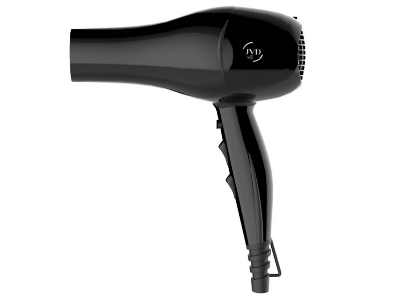 1800W Matt Black JVD Amor Hair Dryer Astro Hospitality