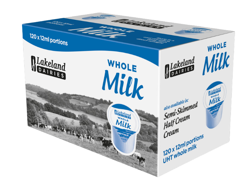 UHT Whole Milk Pods NZ Astro Hospitality