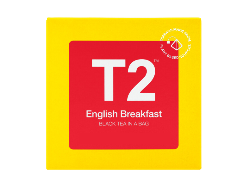 T2 Tea English Breakfast Individually Wrapped Tea Bags Astro Hospitality