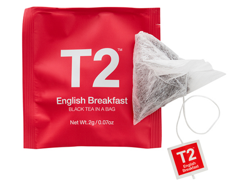 T2 Tea English Breakfast Individually Wrapped Tea Bags Astro Hospitality