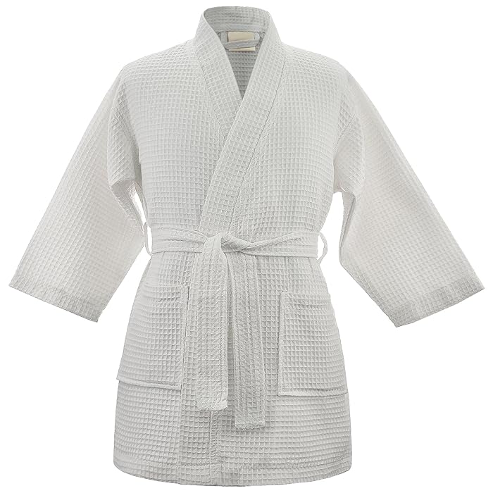 Tresor & Co Sustainable Kids Waffle Bathrobe Astro Hospitality