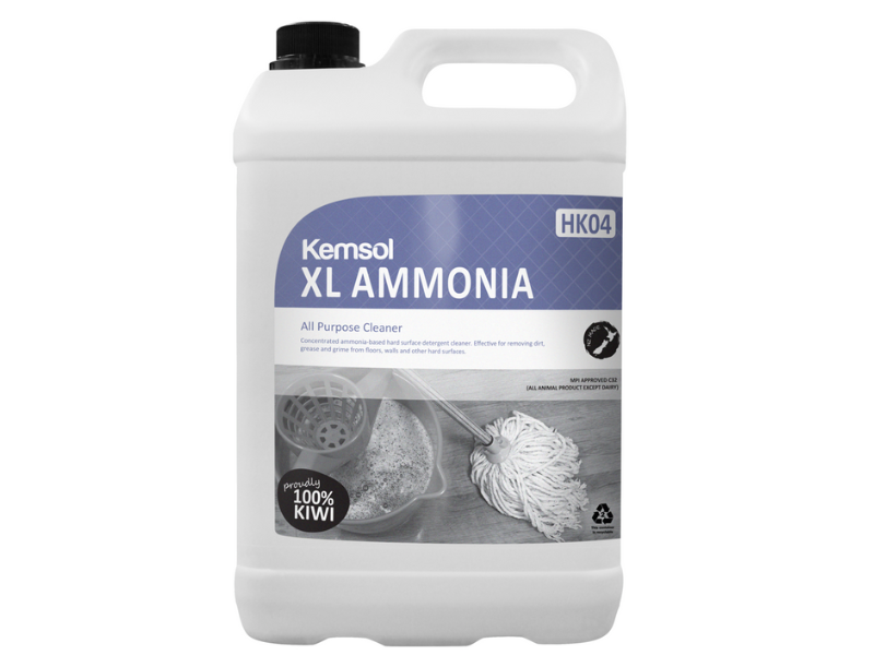 Kemsol XL Ammonia All Purpose Cleaner, 5 Litres Astro Hospitality Ltd